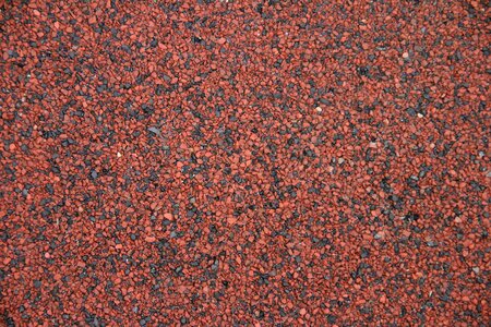 Roof paper red background close up