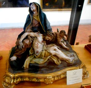 Pietà, terracotta by Giuseppe Sanmartino (Naples 1720-Naples 1793) - Museum Quadreria dei Girolamini in Naples (44284605105)