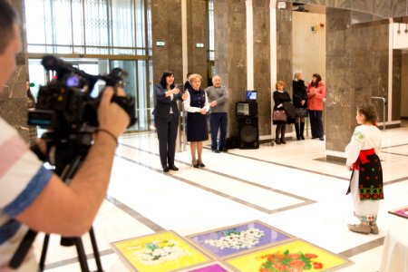 04.02.2020 Elevii Școlii speciale-internat pentru copii hipoacuzici în vizită la Președintele Parlamentului (49486775263)