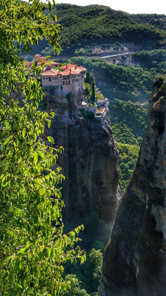 Greek meteora greece