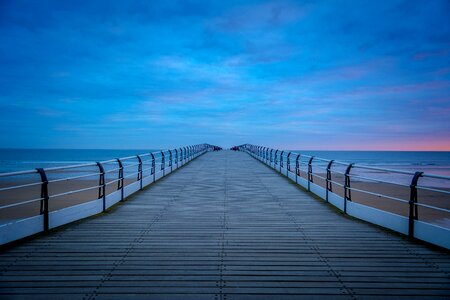 Seascape pier saltburn by the sea