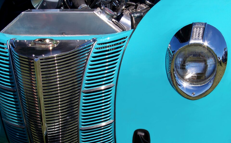 Chrome steel metallic