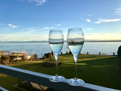 Vacations summer glass