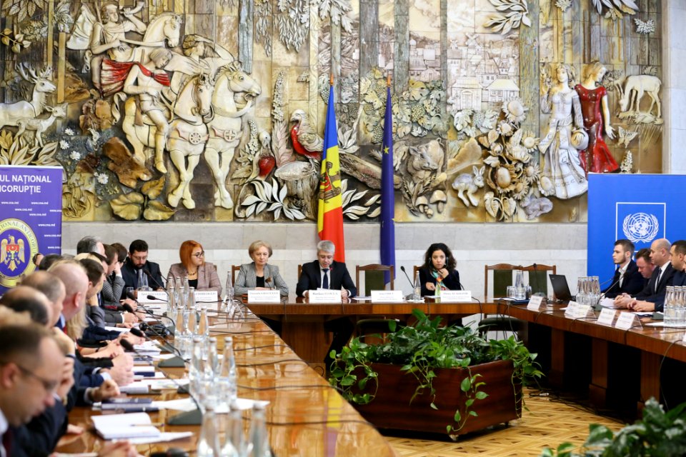 09.12.2019 Participarea Președintelui Parlamentului la deschiderea celei de-a 14-a ediție a Conferinței Naționale Anticorupție - „Abordarea sectorială a corupției Progrese şi deficiențe” (49191847243)