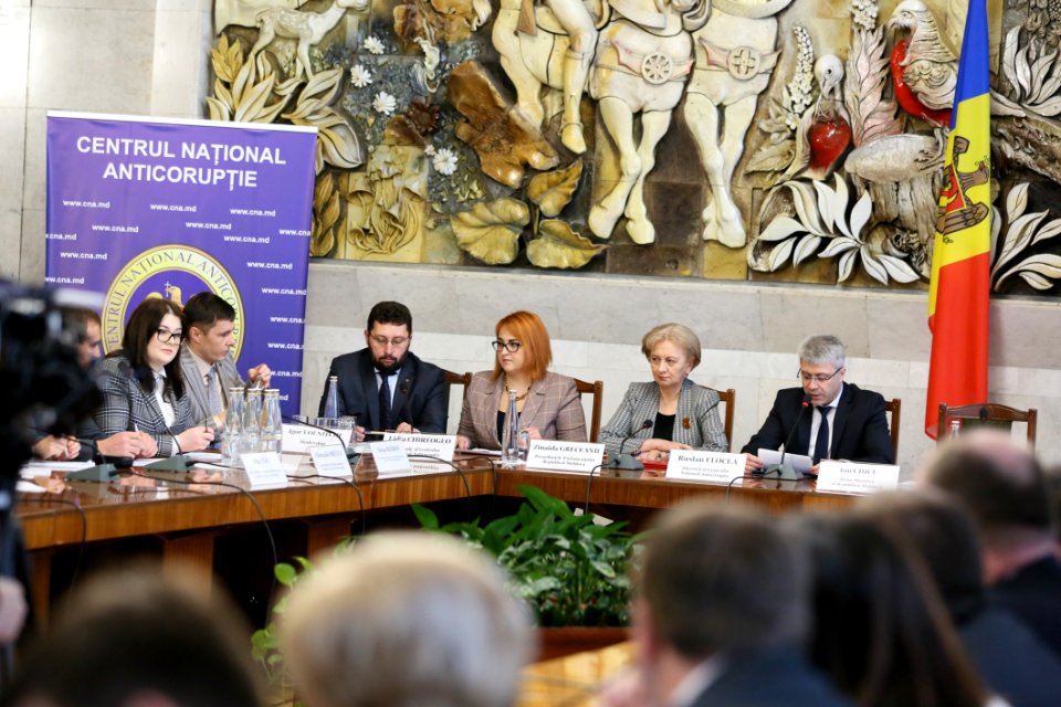 09.12.2019 Participarea Președintelui Parlamentului la deschiderea celei de-a 14-a ediție a Conferinței Naționale Anticorupție - „Abordarea sectorială a corupției Progrese şi deficiențe” (49191850598)