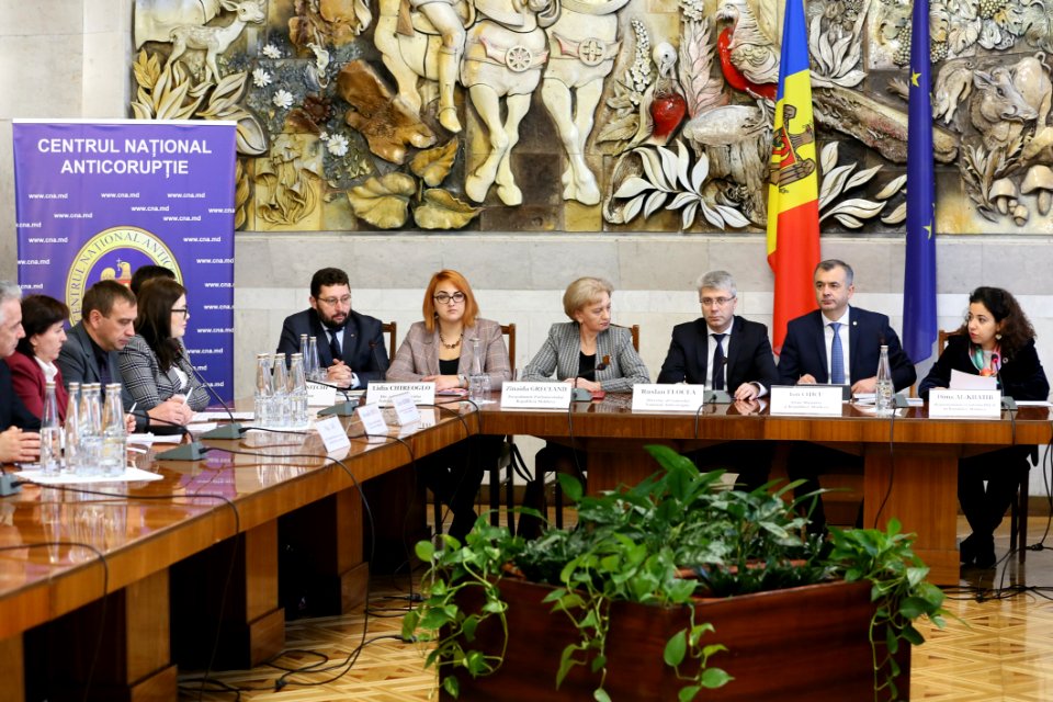 09.12.2019 Participarea Președintelui Parlamentului la deschiderea celei de-a 14-a ediție a Conferinței Naționale Anticorupție - „Abordarea sectorială a corupției Progrese şi deficiențe” (49191849023)