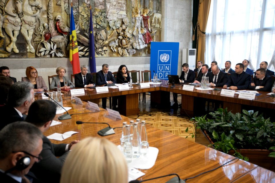 09.12.2019 Participarea Președintelui Parlamentului la deschiderea celei de-a 14-a ediție a Conferinței Naționale Anticorupție - „Abordarea sectorială a corupției Progrese şi deficiențe” (49192344341)