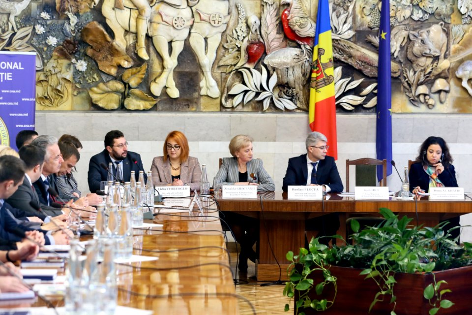 09.12.2019 Participarea Președintelui Parlamentului la deschiderea celei de-a 14-a ediție a Conferinței Naționale Anticorupție - „Abordarea sectorială a corupției Progrese şi deficiențe” (49192346011)