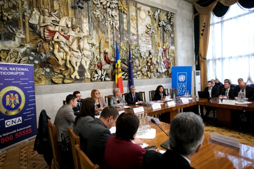 09.12.2019 Participarea Președintelui Parlamentului la deschiderea celei de-a 14-a ediție a Conferinței Naționale Anticorupție - „Abordarea sectorială a corupției Progrese şi deficiențe” (49192542402)