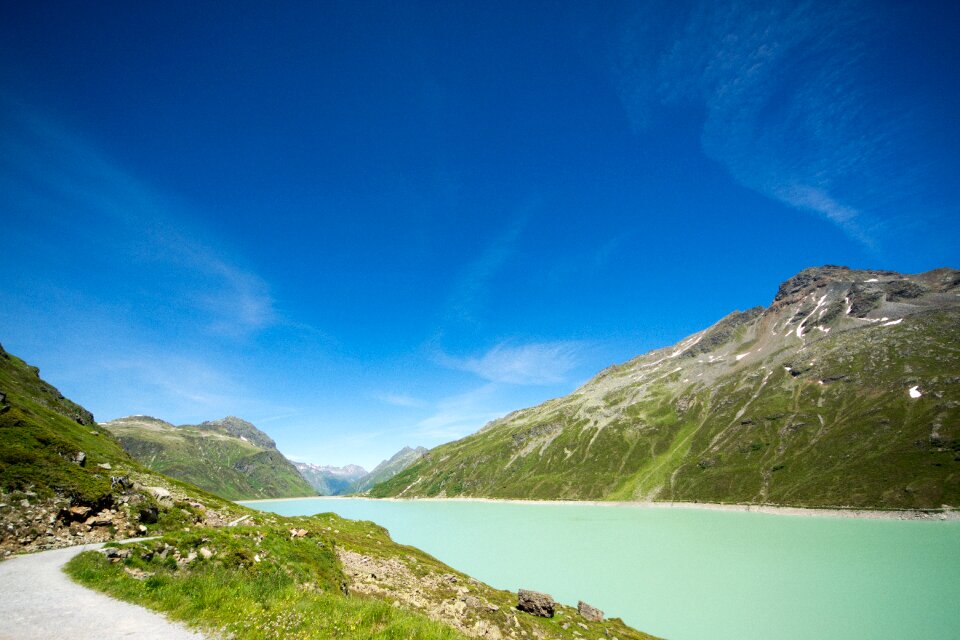 Mountains alpine silvretta