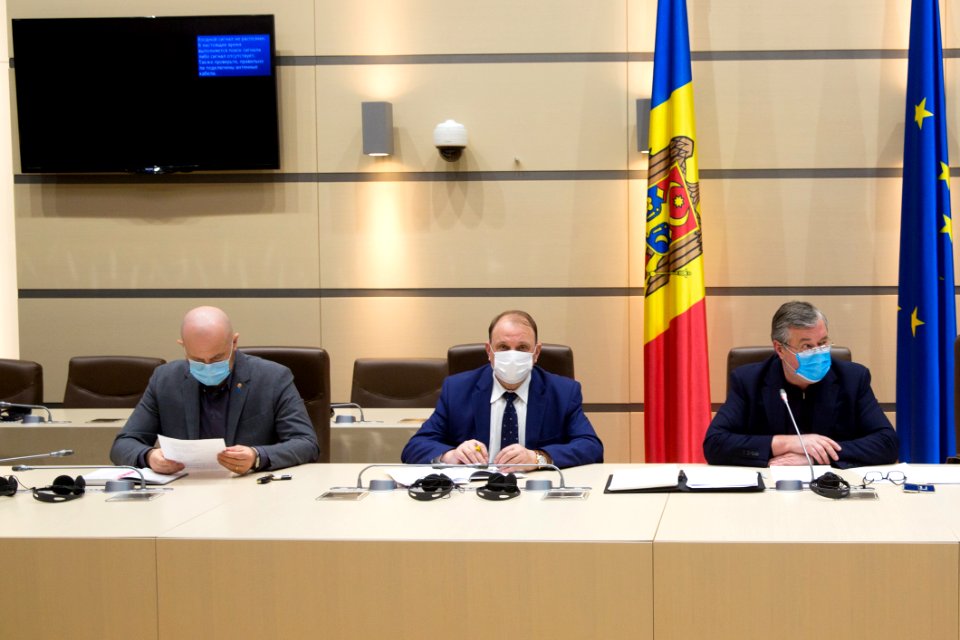 18.01.2021 Ședința Comisiei speciale privind elaborarea ”Strategiei naționale de dezvoltare a sectorului de irigare 2030” (50848288848)