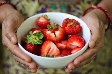 Fruit red healthy photo