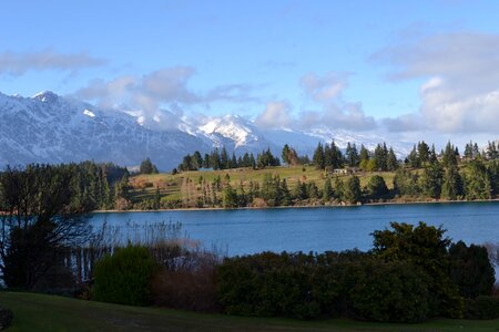 Queenstown mountain view nature