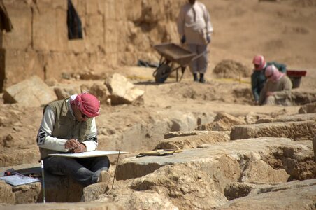 Syria archaeological ruin