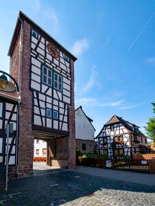 Germany historic center city gate