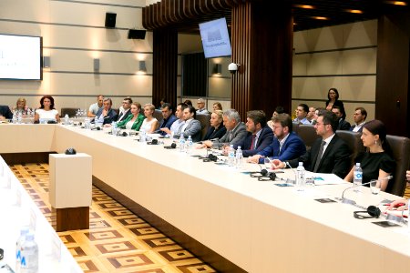 25.07.2019 Întrevederea Președintelui Parlamentului, Zinaida Greceanîi, cu reprezentanții Asociației Businessului European (EBA) și Camera de Comerț Americana (AmCham) (48372726276)