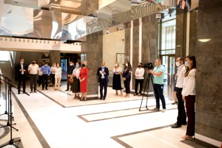 25.06.2020 Inaugurarea expoziției de costume tradiționale (50043660252)