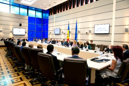 25.07.2019 Întrevederea Președintelui Parlamentului, Zinaida Greceanîi, cu reprezentanții Asociației Businessului European (EBA) și Camera de Comerț Americana (AmCham) (48372855047)