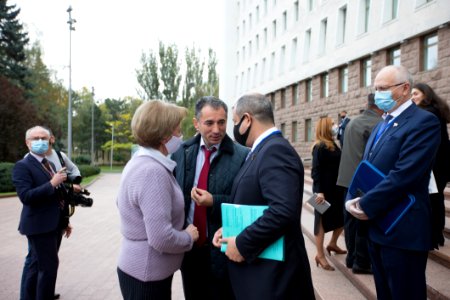31.10.2020 Întrevederea Președintelui Parlamentului, Zinaida Greceanîi, cu misiunea de observatori ai AIP CSI pentru monitorizarea alegerilor parlamentare (50549761218)