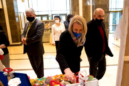 26.02.2021 Inaugurarea celei de a II-a Ediție a Târgului de mărțișoare ”Primăvara care ne unește” (50981175133)