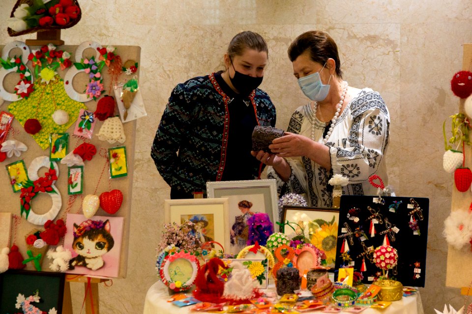 26.02.2021 Inaugurarea celei de a II-a Ediție a Târgului de mărțișoare ”Primăvara care ne unește” (50981879416)