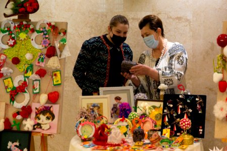 26.02.2021 Inaugurarea celei de a II-a Ediție a Târgului de mărțișoare ”Primăvara care ne unește” (50981879416)