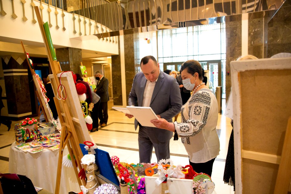 26.02.2021 Inaugurarea celei de a II-a Ediție a Târgului de mărțișoare ”Primăvara care ne unește” (50981174938)