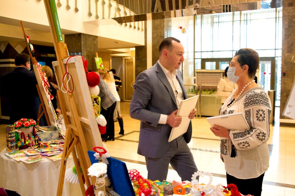 26.02.2021 Inaugurarea celei de a II-a Ediție a Târgului de mărțișoare ”Primăvara care ne unește” (50981174653)