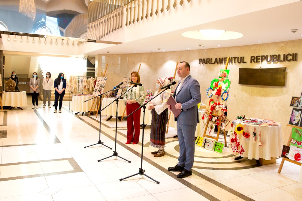 26.02.2021 Inaugurarea celei de a II-a Ediție a Târgului de mărțișoare ”Primăvara care ne unește” (50981176303)