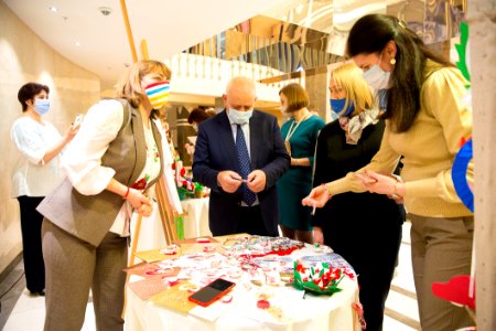 26.02.2021 Inaugurarea celei de a II-a Ediție a Târgului de mărțișoare ”Primăvara care ne unește” (50981987032)
