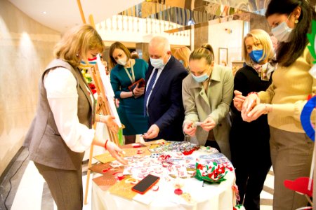 26.02.2021 Inaugurarea celei de a II-a Ediție a Târgului de mărțișoare ”Primăvara care ne unește” (50981986972)
