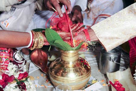 Marriage arrangement wedding