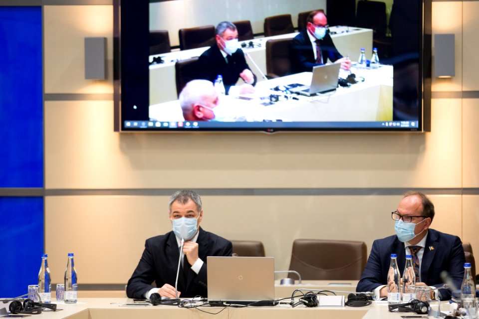 27.03.2021 Ședința solemnă de consemnare a Zilei de 27 martie 19 - 103 ani de la Unirea Basarabiei cu România (51006411265)