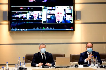 27.03.2021 Ședința solemnă de consemnare a Zilei de 27 martie 19 - 103 ani de la Unirea Basarabiei cu România (51074898283)