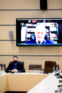 27.03.2021 Ședința solemnă de consemnare a Zilei de 27 martie 19 - 103 ani de la Unirea Basarabiei cu România (51006409870)