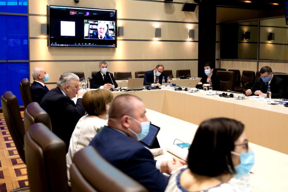 27.03.2021 Ședința solemnă de consemnare a Zilei de 27 martie 19 - 103 ani de la Unirea Basarabiei cu România (51075593961)