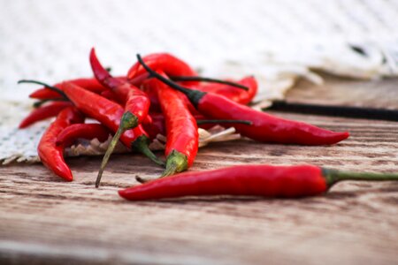 Red fresh spices