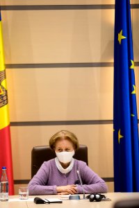31.10.2020 Întrevederea Președintelui Parlamentului, Zinaida Greceanîi, cu misiunea de observatori ai AIP CSI pentru monitorizarea alegerilor parlamentare (50550495671)