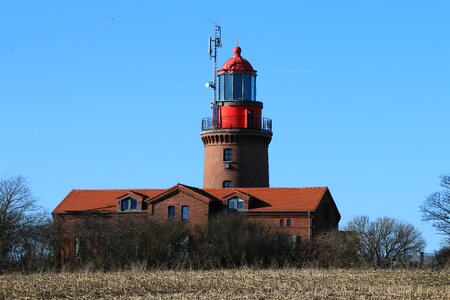 Building lighthouse buk baltic sea