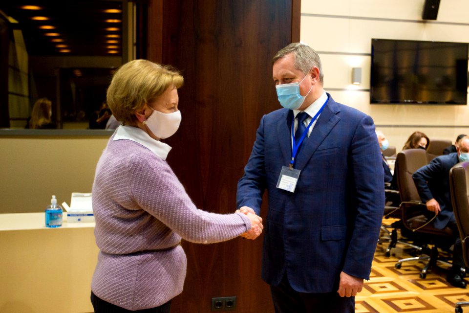 31.10.2020 Întrevederea Președintelui Parlamentului, Zinaida Greceanîi, cu misiunea de observatori ai AIP CSI pentru monitorizarea alegerilor parlamentare (50550495156)