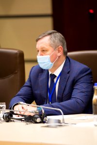 31.10.2020 Întrevederea Președintelui Parlamentului, Zinaida Greceanîi, cu misiunea de observatori ai AIP CSI pentru monitorizarea alegerilor parlamentare (50550495851)