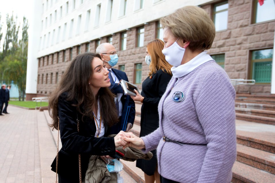 31.10.2020 Întrevederea Președintelui Parlamentului, Zinaida Greceanîi, cu misiunea de observatori ai AIP CSI pentru monitorizarea alegerilor parlamentare (50550621652)