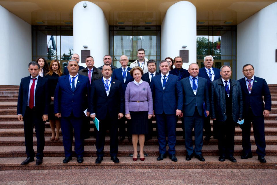 31.10.2020 Întrevederea Președintelui Parlamentului, Zinaida Greceanîi, cu misiunea de observatori ai AIP CSI pentru monitorizarea alegerilor parlamentare (50550621812)