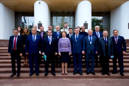 31.10.2020 Întrevederea Președintelui Parlamentului, Zinaida Greceanîi, cu misiunea de observatori ai AIP CSI pentru monitorizarea alegerilor parlamentare (50550621812)