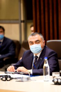 31.10.2020 Întrevederea Președintelui Parlamentului, Zinaida Greceanîi, cu misiunea de observatori ai AIP CSI pentru monitorizarea alegerilor parlamentare (50550623052)