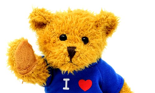 Soft toy love stuffed animal