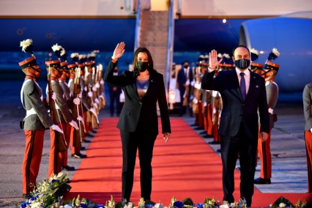 Arribo a Guatemala de la vicepresidenta de los Estados Unidos de América, Kamala Harris, 20210606 (3)
