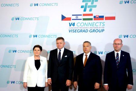 Budapeszt Spotkanie premierów państw Grupy Wyszehradzkiej