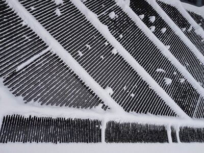Snow texture chodnik