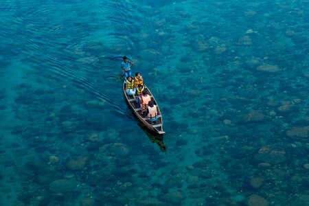 Water nature people photo